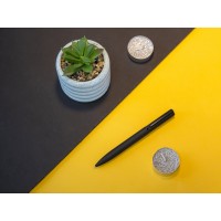 Шариковая металлическая ручка "Siegfried", черный