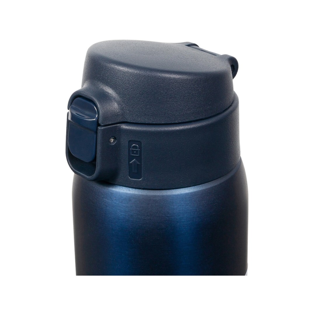 Термокружка Relaxika 701 (0,48 литра), синяя (без лого)