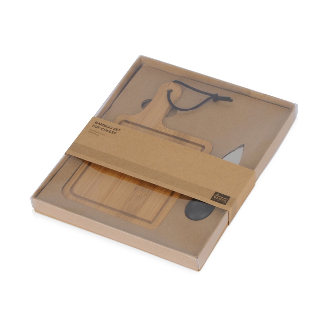 Набор для сыра из бамбуковой доски и ножа Bamboo collection "Pecorino"