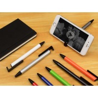 Ручка-подставка шариковая «Кипер Металл», серебристый