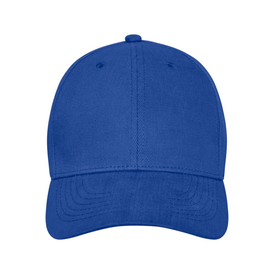 Бейсболка Davis, 6 панелей, синий