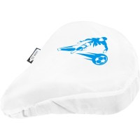 Водонепроницаемый чехол для велосипедного седла из переработанного ПЭТ Jesse, белый