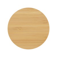 Беспроводное зарядное устройство из бамбука "Cap", натуральный