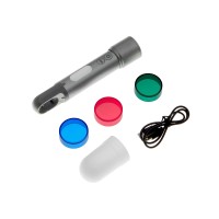 Фонарь аккумуляторный с регулируемым фокусом "Vortez", 9 режимов, 650 Лм