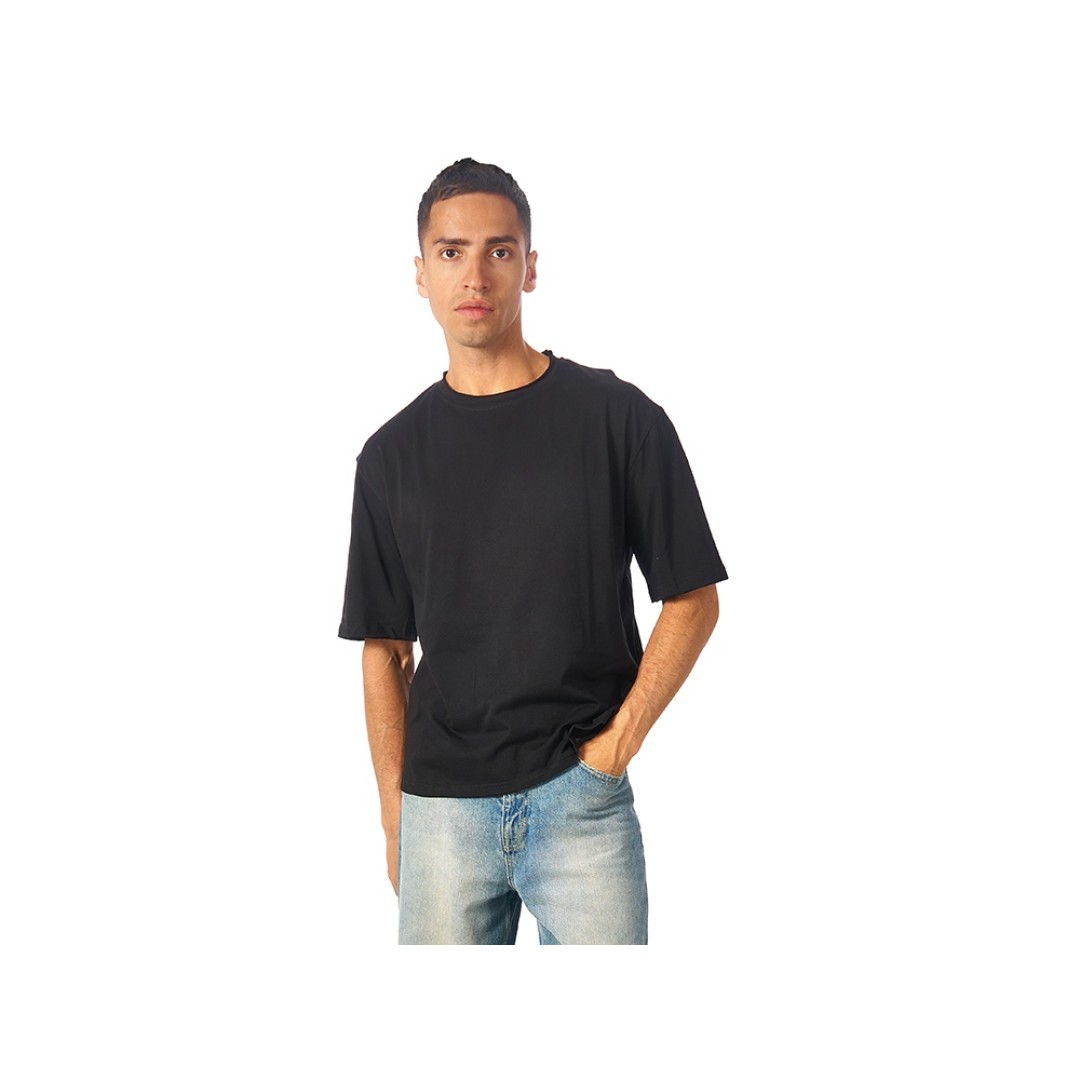 Футболка оверсайз «Liyon» унисекс, черный