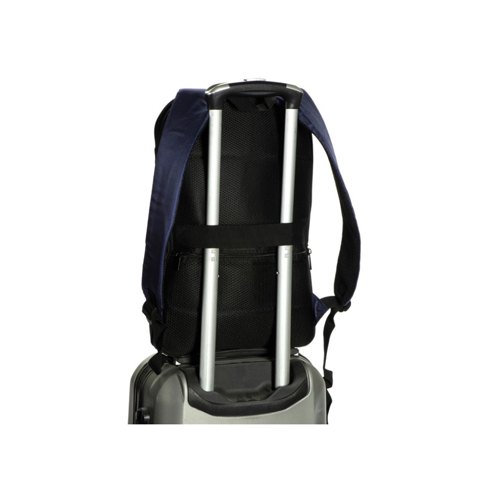 Расширяющийся рюкзак Slimbag для ноутбука 15,6", синий