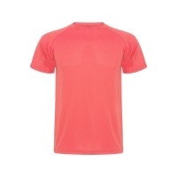 Спортивная футболка "Montecarlo" мужская, неоновый коралловый