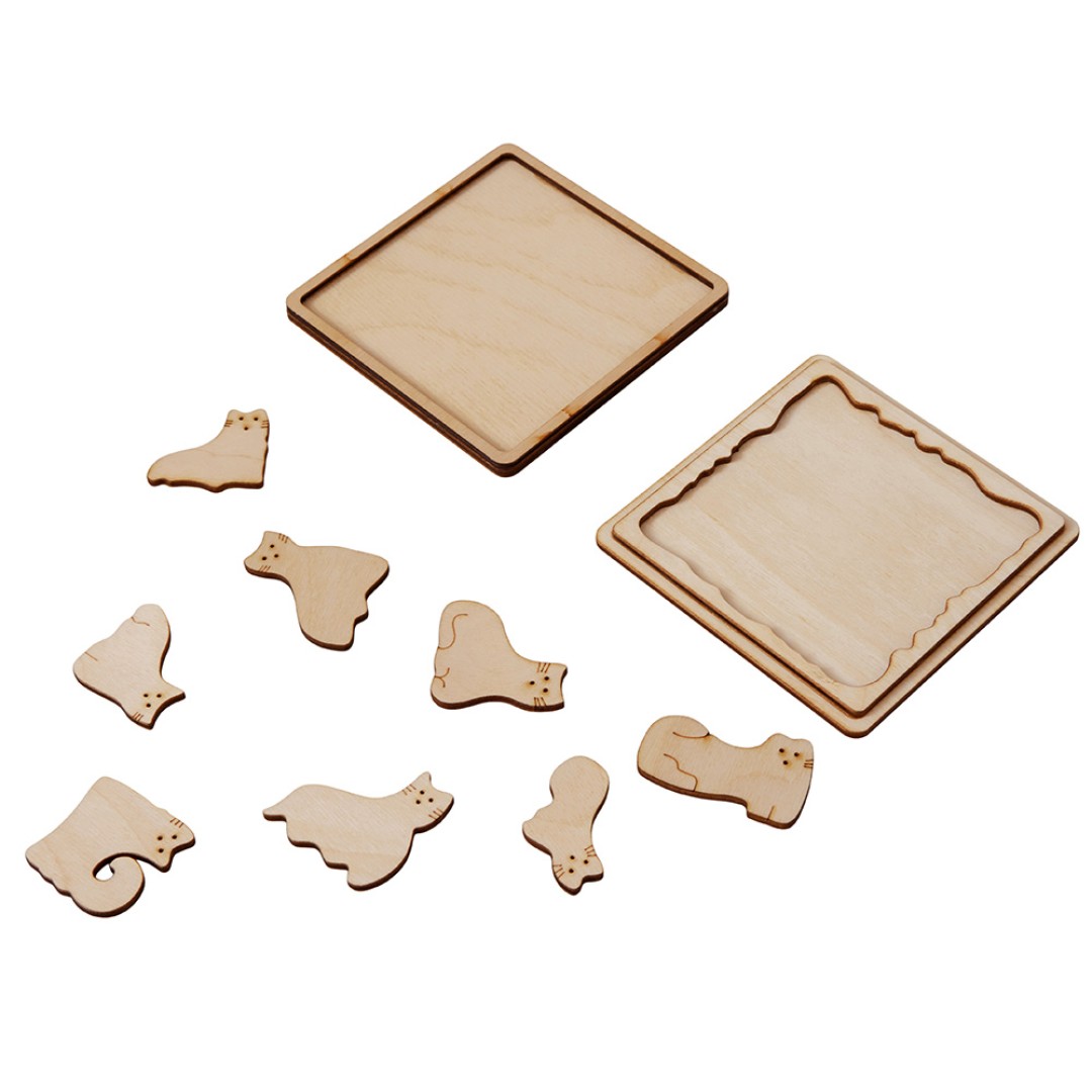 Деревянная головоломка "Catgram"