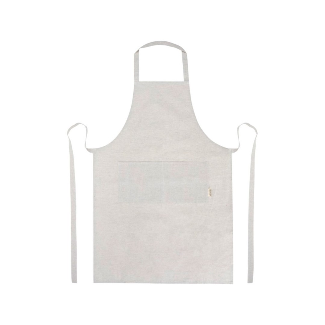 Pheebs 200 g/m2 recycled cotton apron, серый яркий