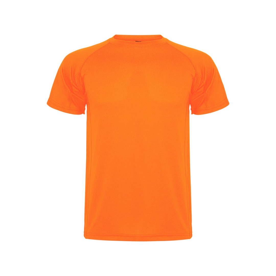 Спортивная футболка "Montecarlo" мужская, неоновый оранжевый