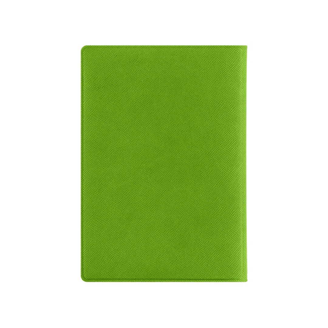 Классическая обложка для автодокументов "Favor", зеленое яблоко