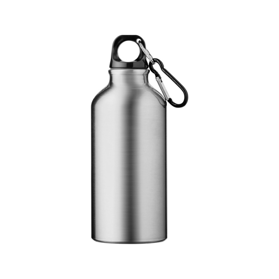 Бутылка "Oregon" с карабином 400мл, серебристый