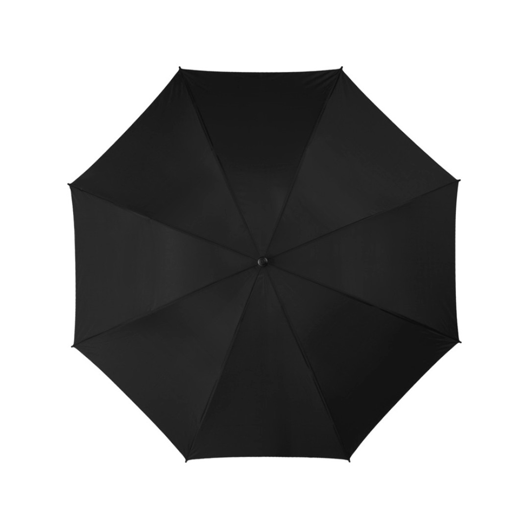 Зонт Yfke противоштормовой 30", черный/серебристый