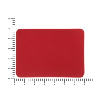 ПАТЧ ПРЯМОУГОЛНЫЙ soft-touch (красный) 5,0 х 7,0 см