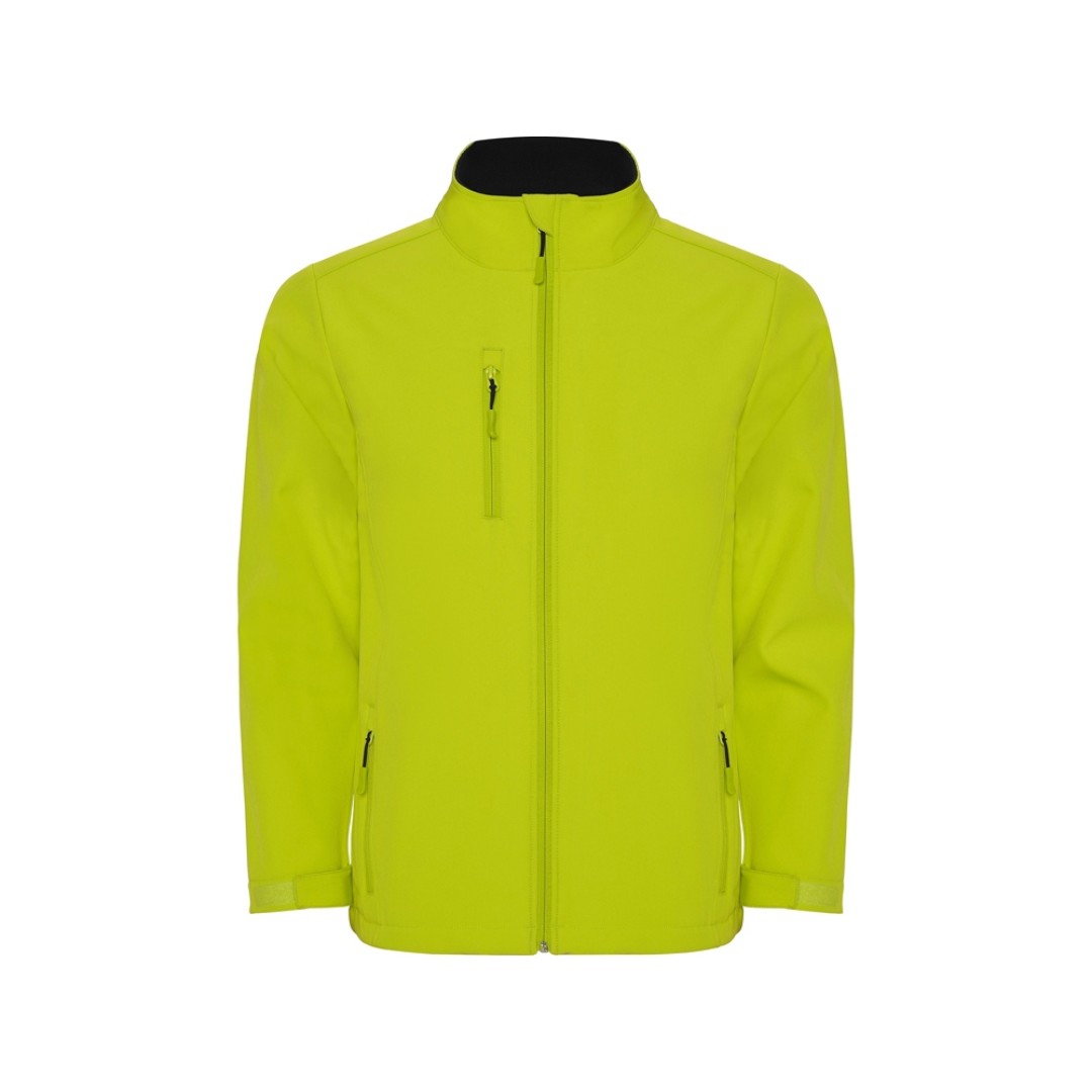 Куртка софтшелл "Nebraska" мужская, лаймовый пунш