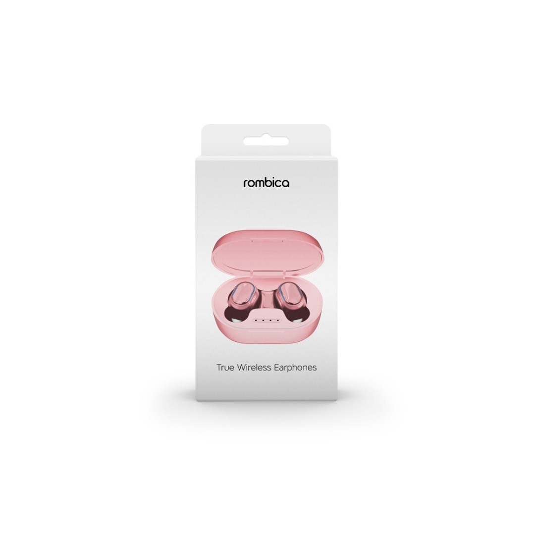 Наушники Rombica Mysound Play - Rose/TWS