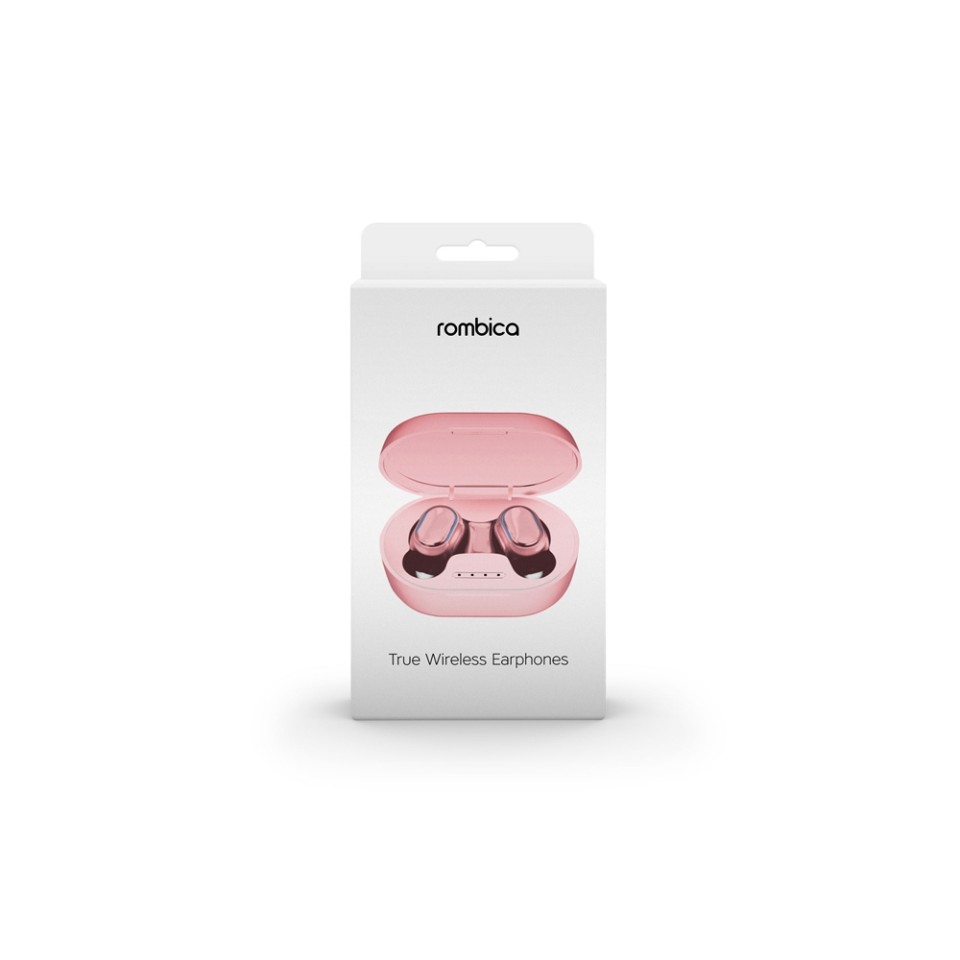Наушники Rombica Mysound Play - Rose/TWS