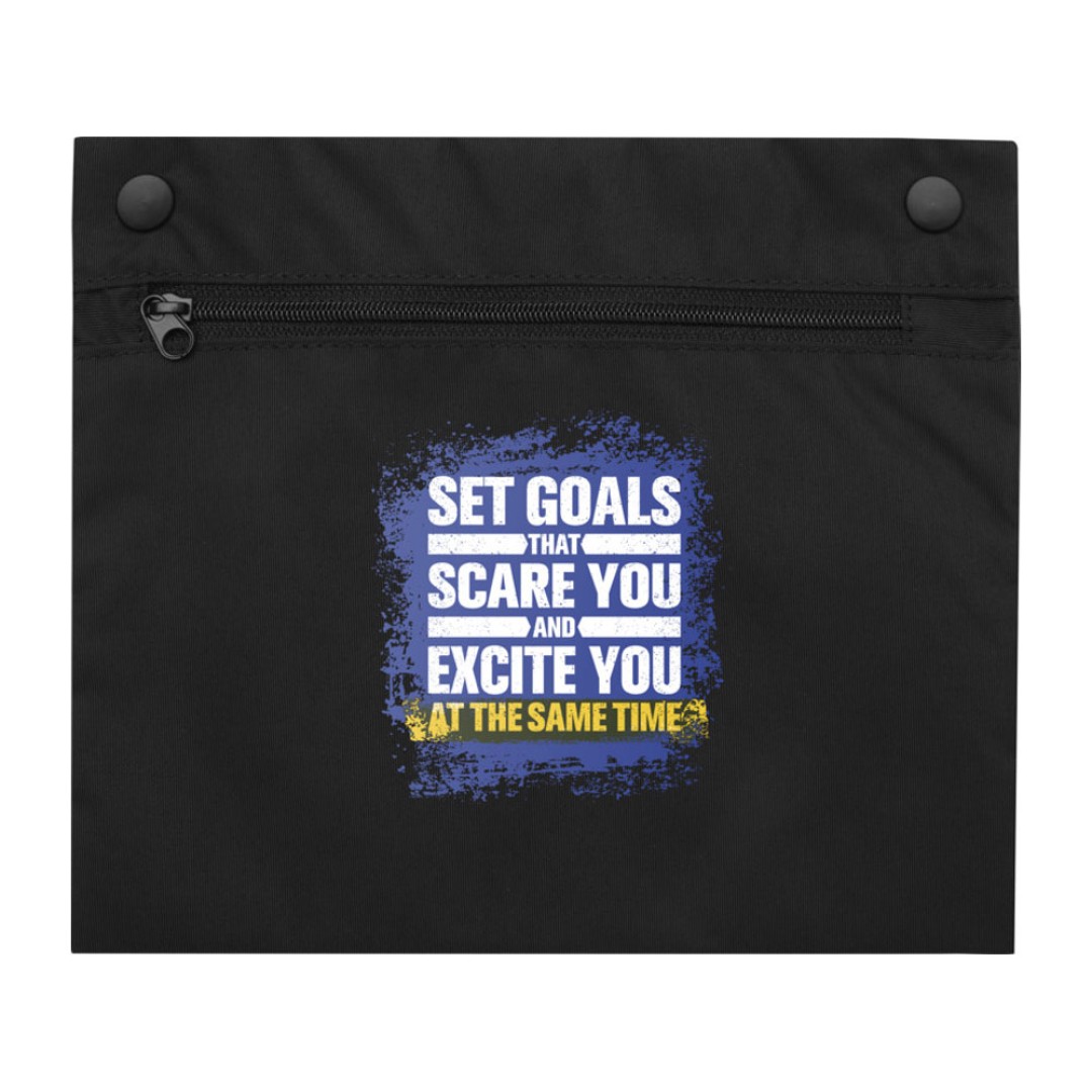 Kai круглая эко-сумка из переработанного материала, сертифицированного согласно GRS - сплошной черный