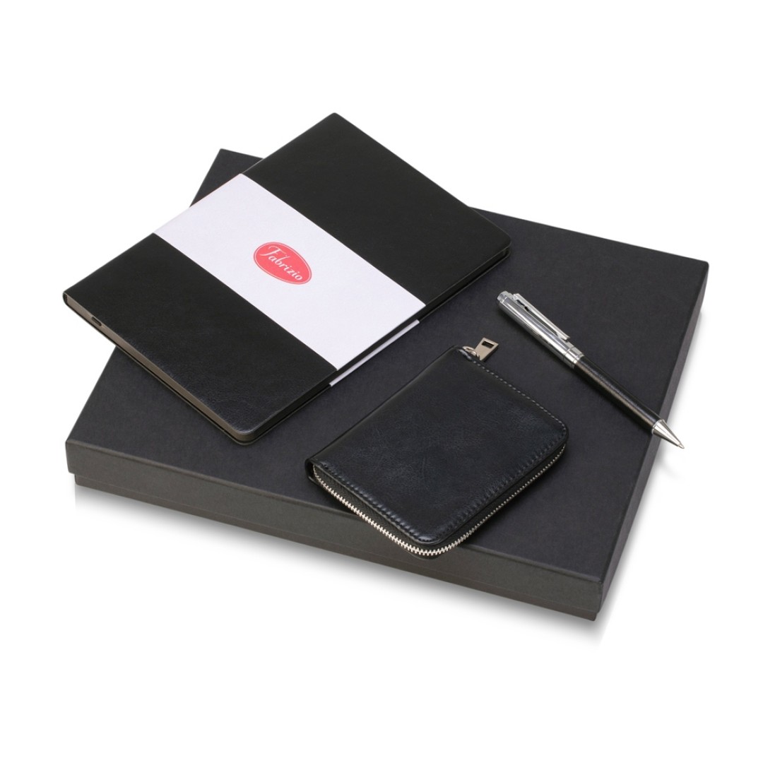 Подарочный набор "Fabrizio Large", черный