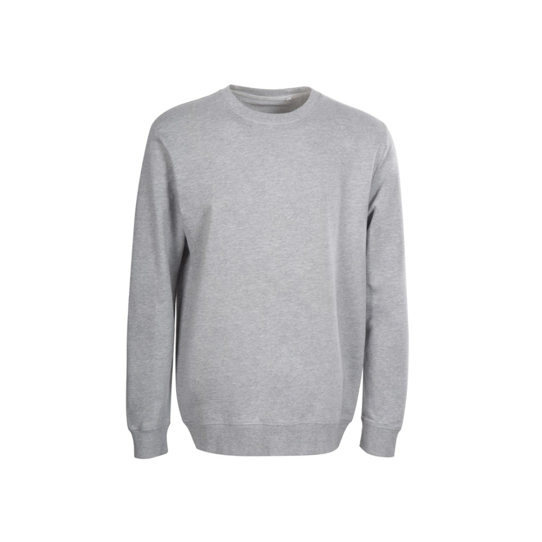 Свитшот «Warsaw» 220гр, унисекс, серый меланж