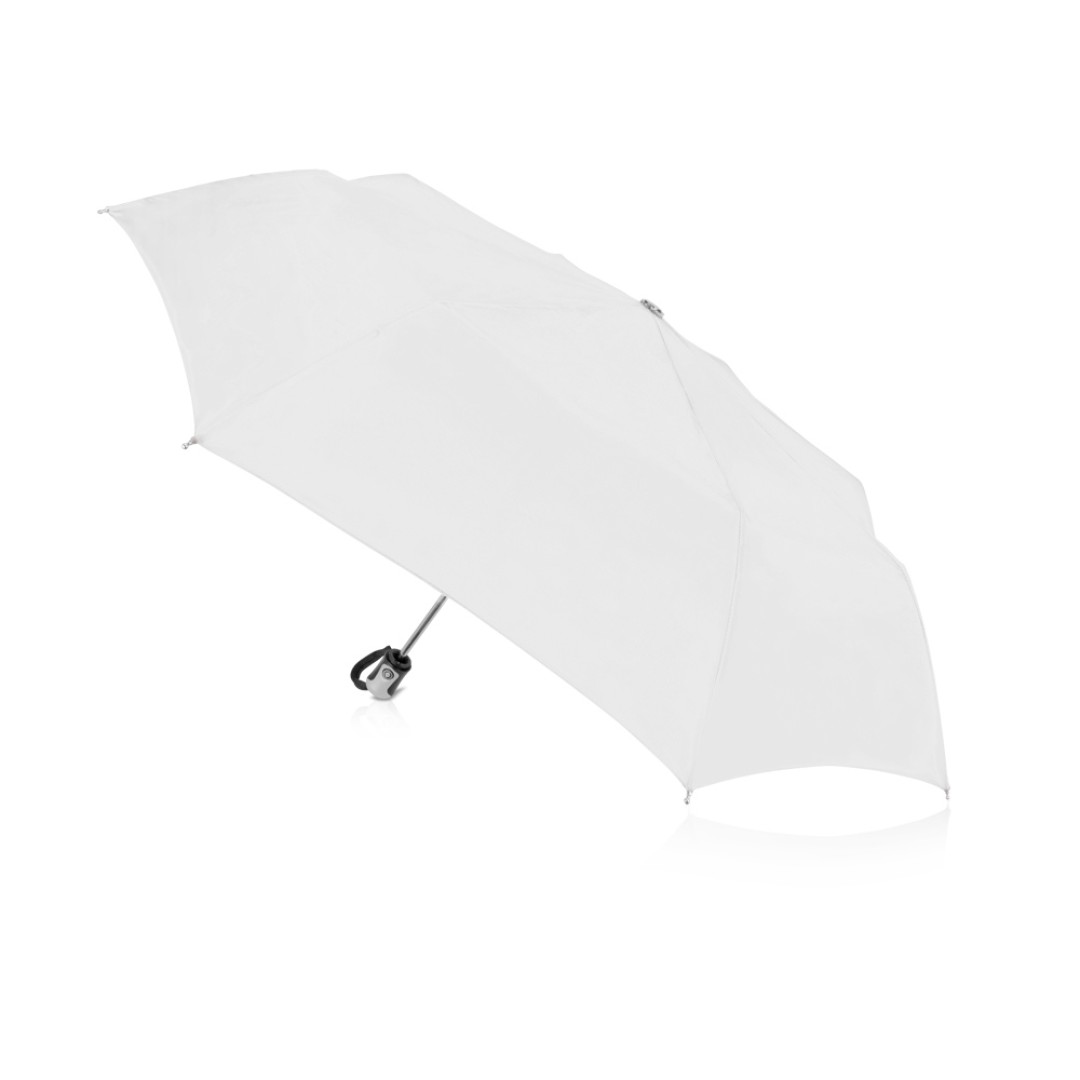 Зонт Alex трехсекционный автоматический 21,5", белый (Р)