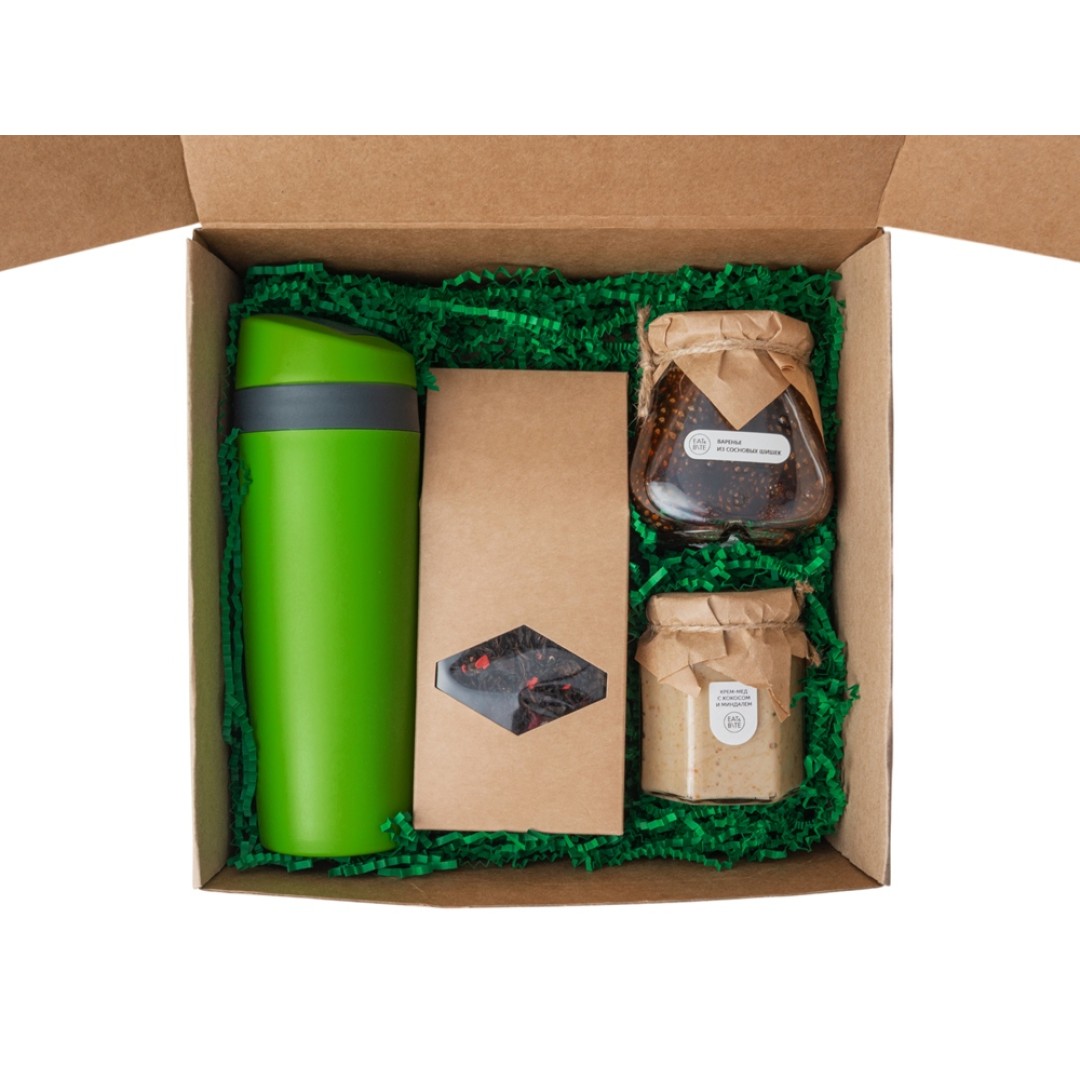 Подарочный набор Tea Cup Superior Honey 2.0, зеленый