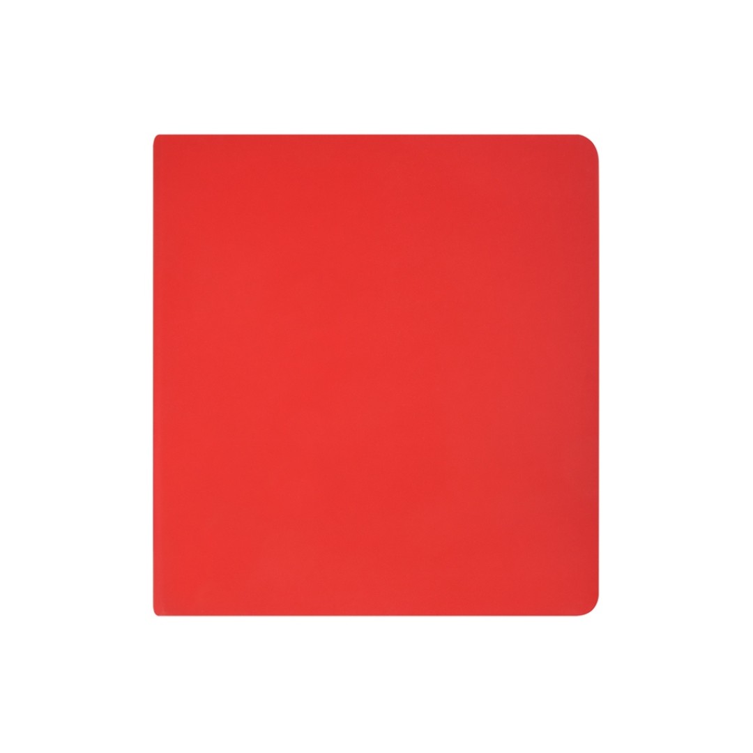 Еженедельник с каменной бумагой А5+ "Carrara", красный