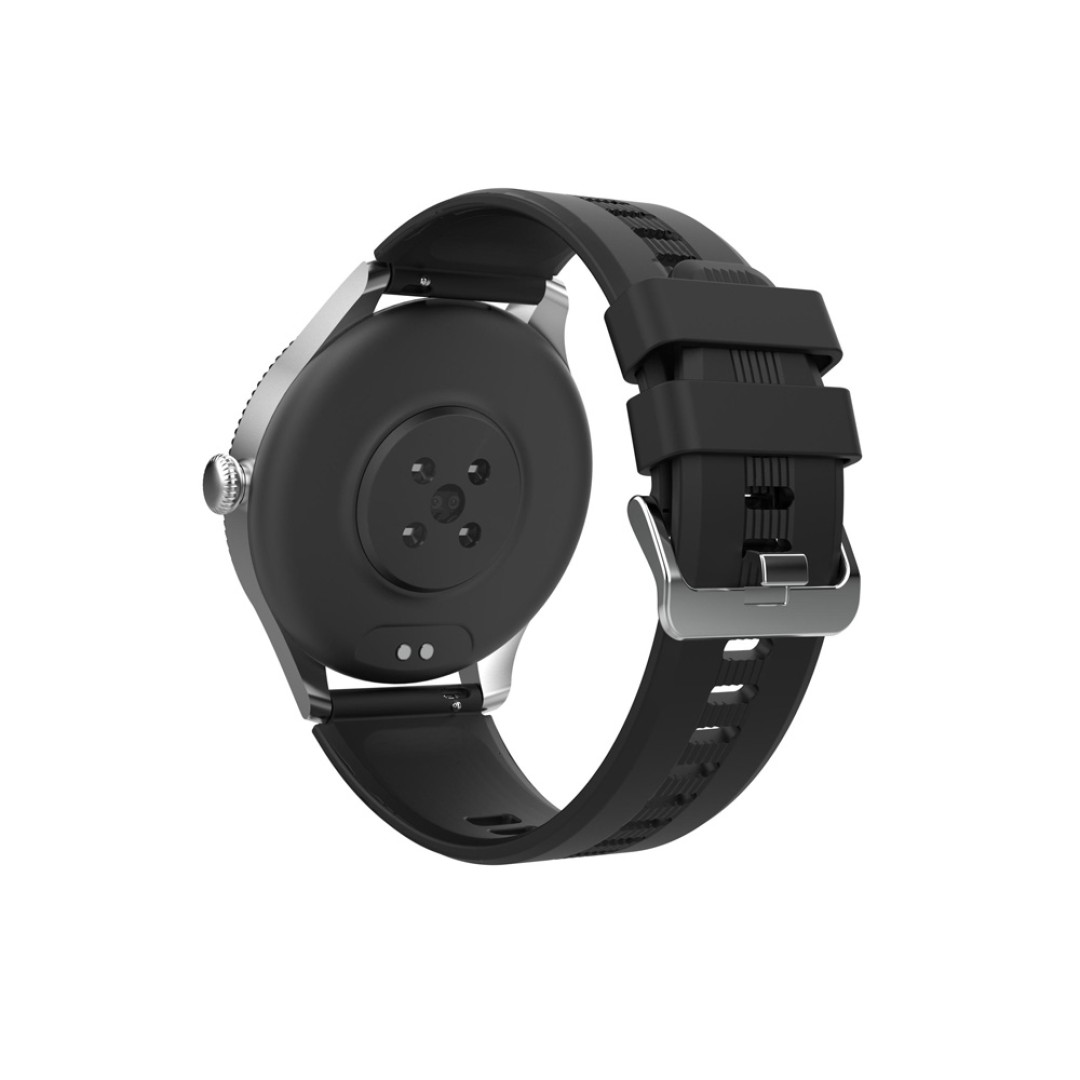 Умные часы HIPER IoT Watch GTR, черный/голубой