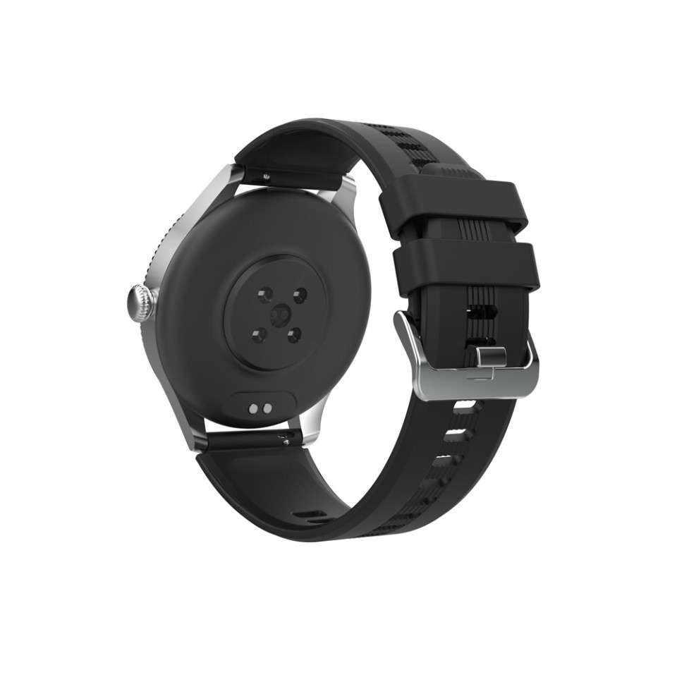 Умные часы HIPER IoT Watch GTR, черный/голубой