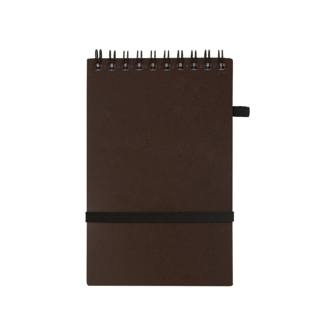 Блокнот B7 «Kaffi», темный кофе