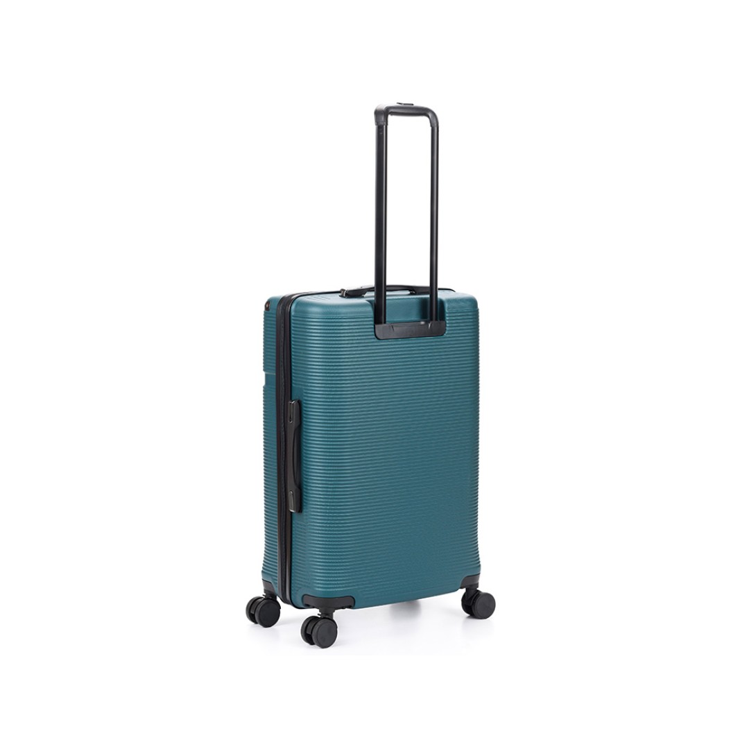 Чемодан TORBER Onego, зелёный, ABS-пластик, 69,5 х 46 х 26 см, 69 л