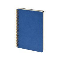 Бизнес тетрадь на гребне А5 "Pragmatic", 60 листов в клетку, синий