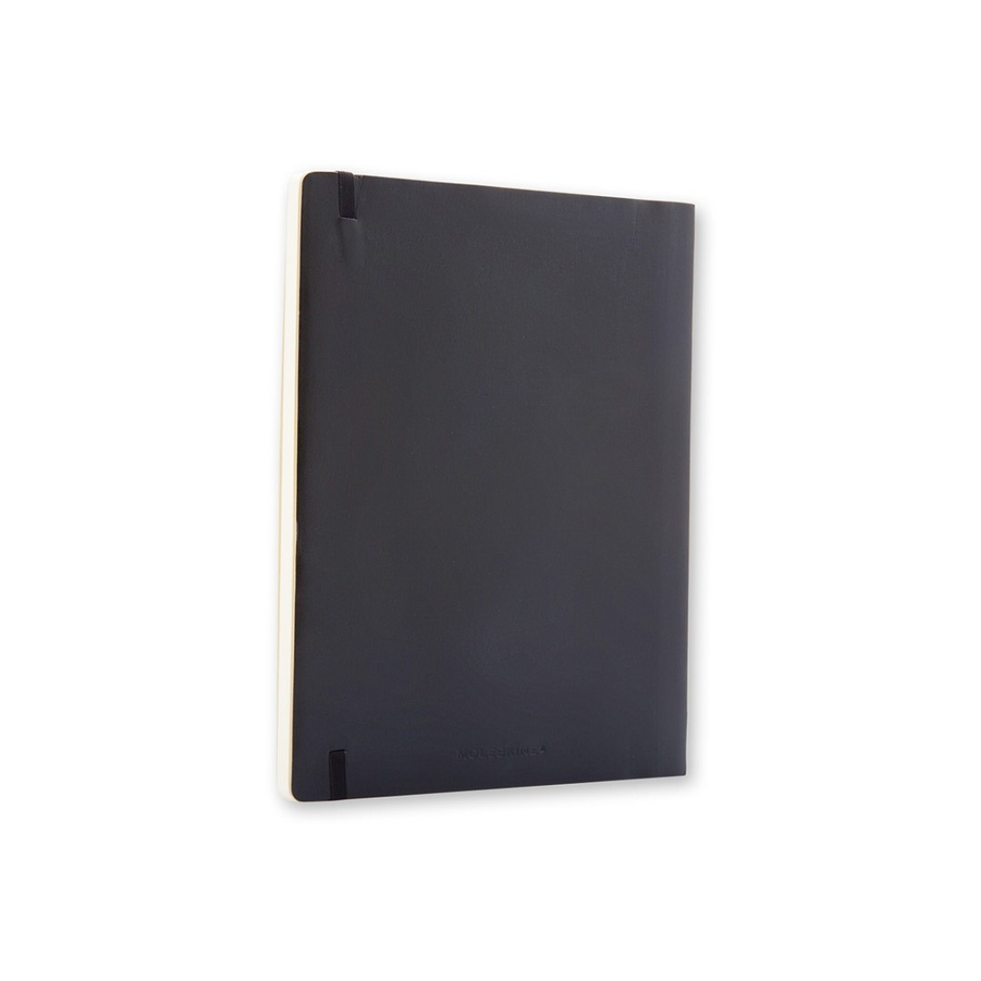 Записная книжка Moleskine Classic Soft (в клетку), ХLarge (19х25 см), черный