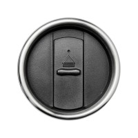 Стакан Bambus с бамбуковой наружной отделкой 450 мл, коричневый