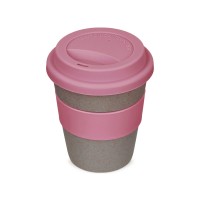 Стакан с силиконовой крышкой "Cafe", dust pink