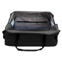 Сумка дорожная TORBER Mobi, чёрная, полиэстер 900D с PU покрытием, 65 х 37 х 34 см