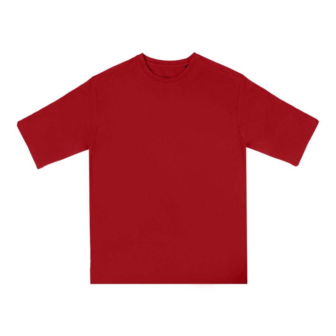 Футболка Berlin к/р оверсайз, 100% хлопок, 180гр, красный