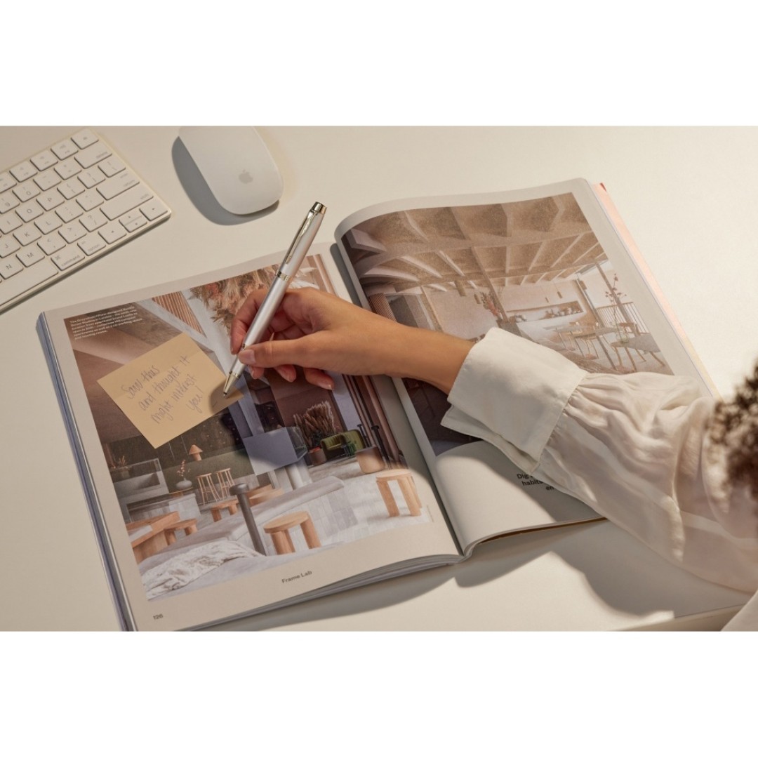 Ручка роллер Parker IM Professionals Monochrome Champagne, стержень:F, цвет чернил: black, в подарочной упаковке.