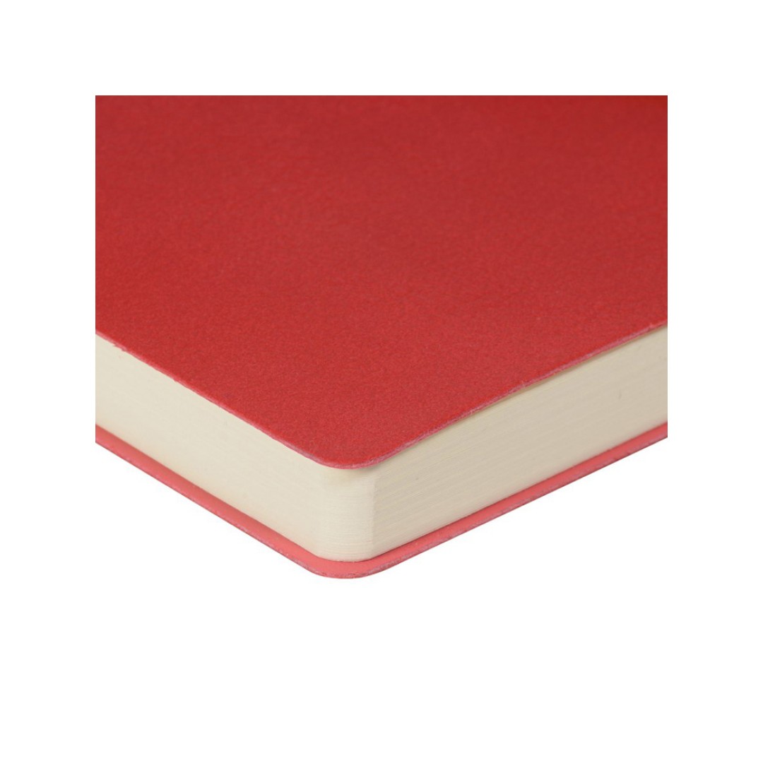 Ежедневник недатированный  А5 "LONDON" красный/темно-серый