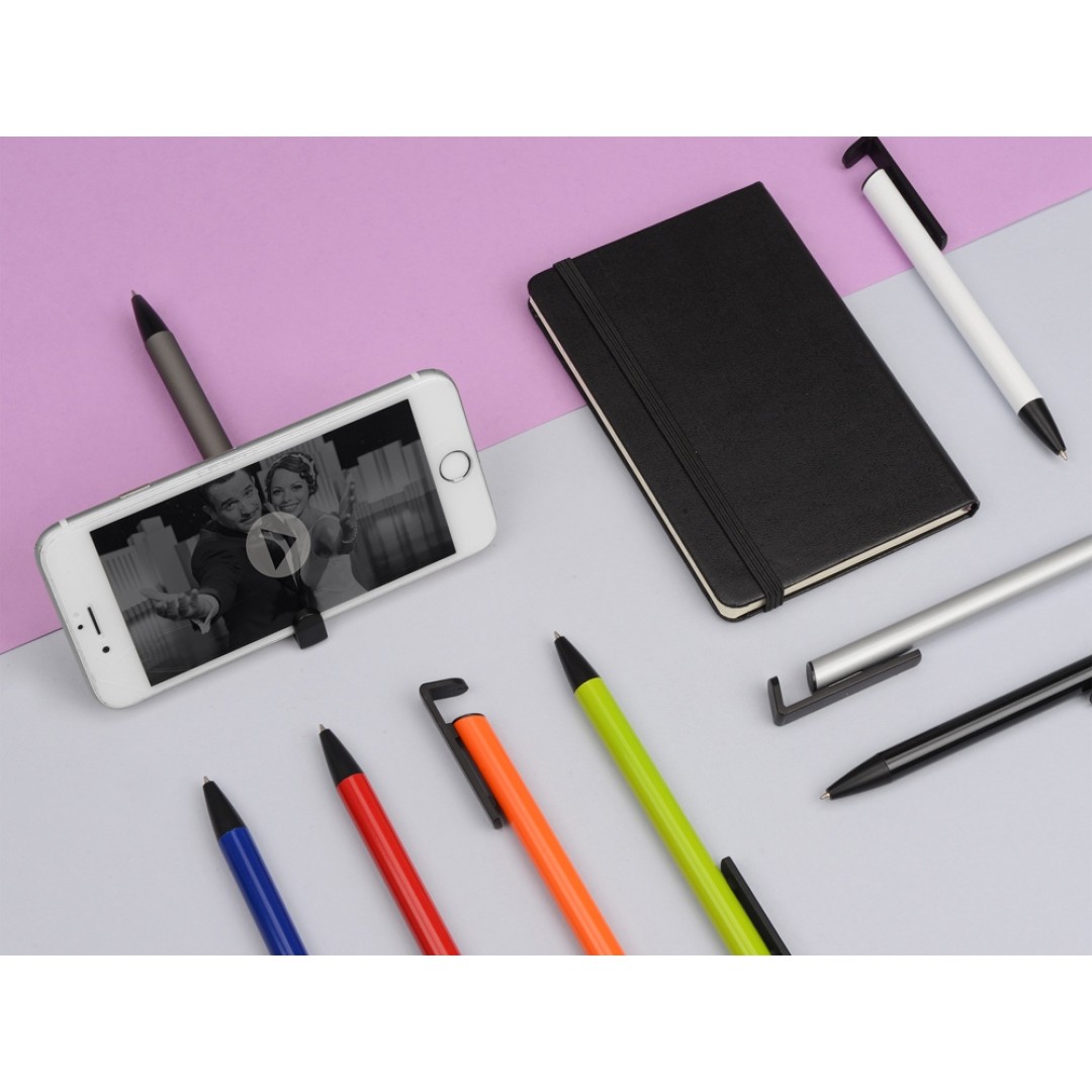 Ручка-подставка шариковая «Кипер Металл», черный