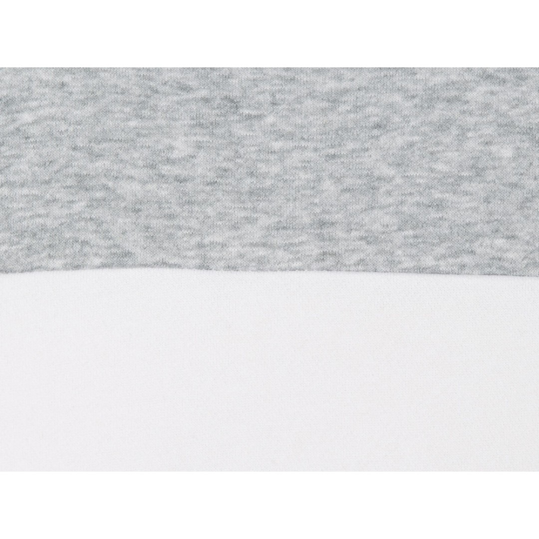 Свитшот блокинг «Edinburgh», серый меланж/белый, мужской