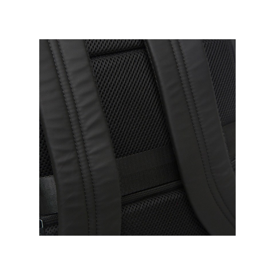 Рюкзак TORBER VECTOR с отделением для ноутбука 15,6", черный, нейлон, 42 х 30 x 13 см