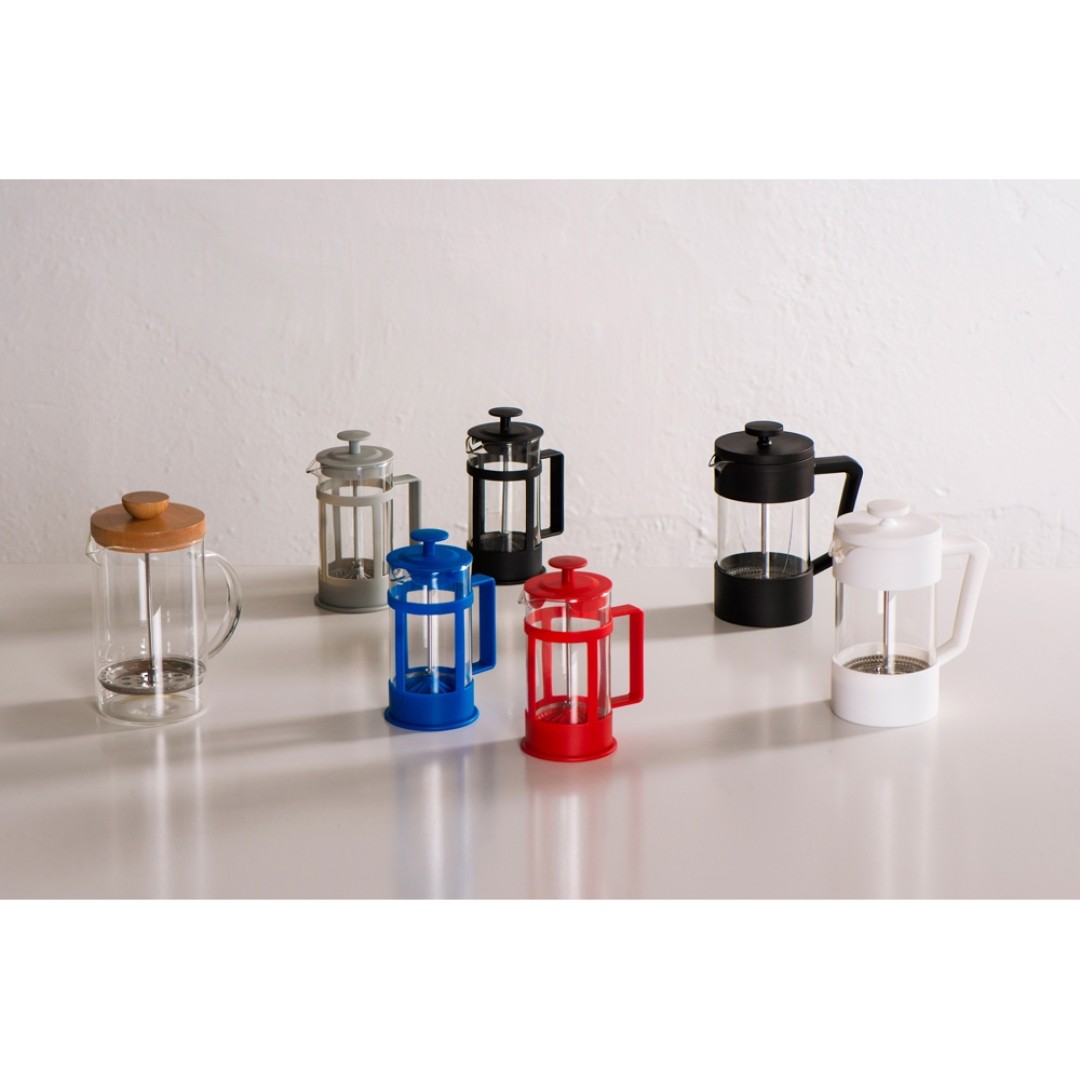 Пластиковый френч-пресс "Intense", 600мл, белый