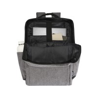 Рюкзак для ноутбука Libra 15” GRS из переработанного материала, 15 л, серый яркий