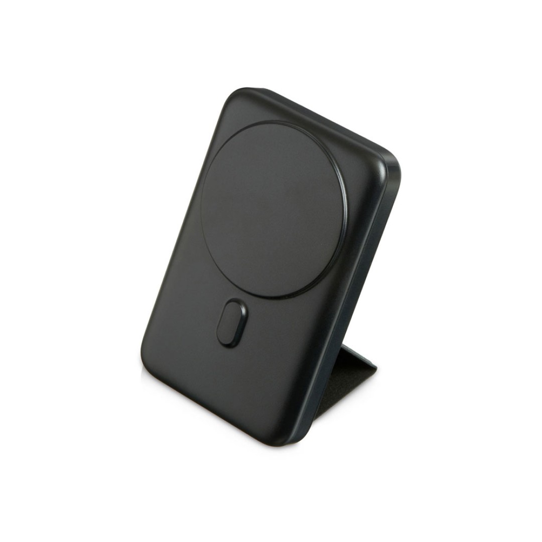 Внешний беспроводной аккумулятор «GenerIQ», 10000 мАч, черный