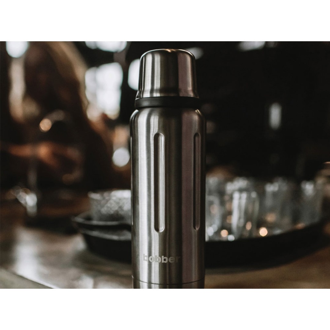 Термос для напитков, вакуумный, бытовой, тм "bobber". Объем 0.47 литра. Артикул Flask-470 Matte
