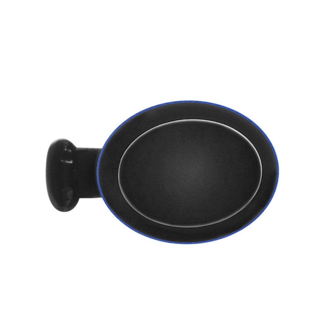 Металлическая шариковая ручка soft touch "Ellipse gum", синий