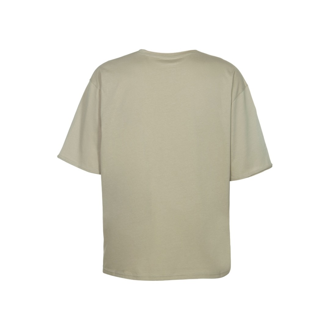 Футболка оверсайз «Liyon» унисекс, оливковый