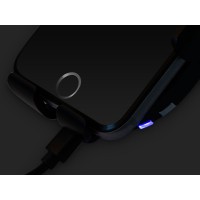 Автомобильное беспроводное зарядное устройство с датчиком "OptIQ Lite", 15 Вт, черный