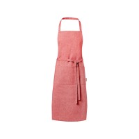 Pheebs 200 g/m2 recycled cotton apron, красный яркий
